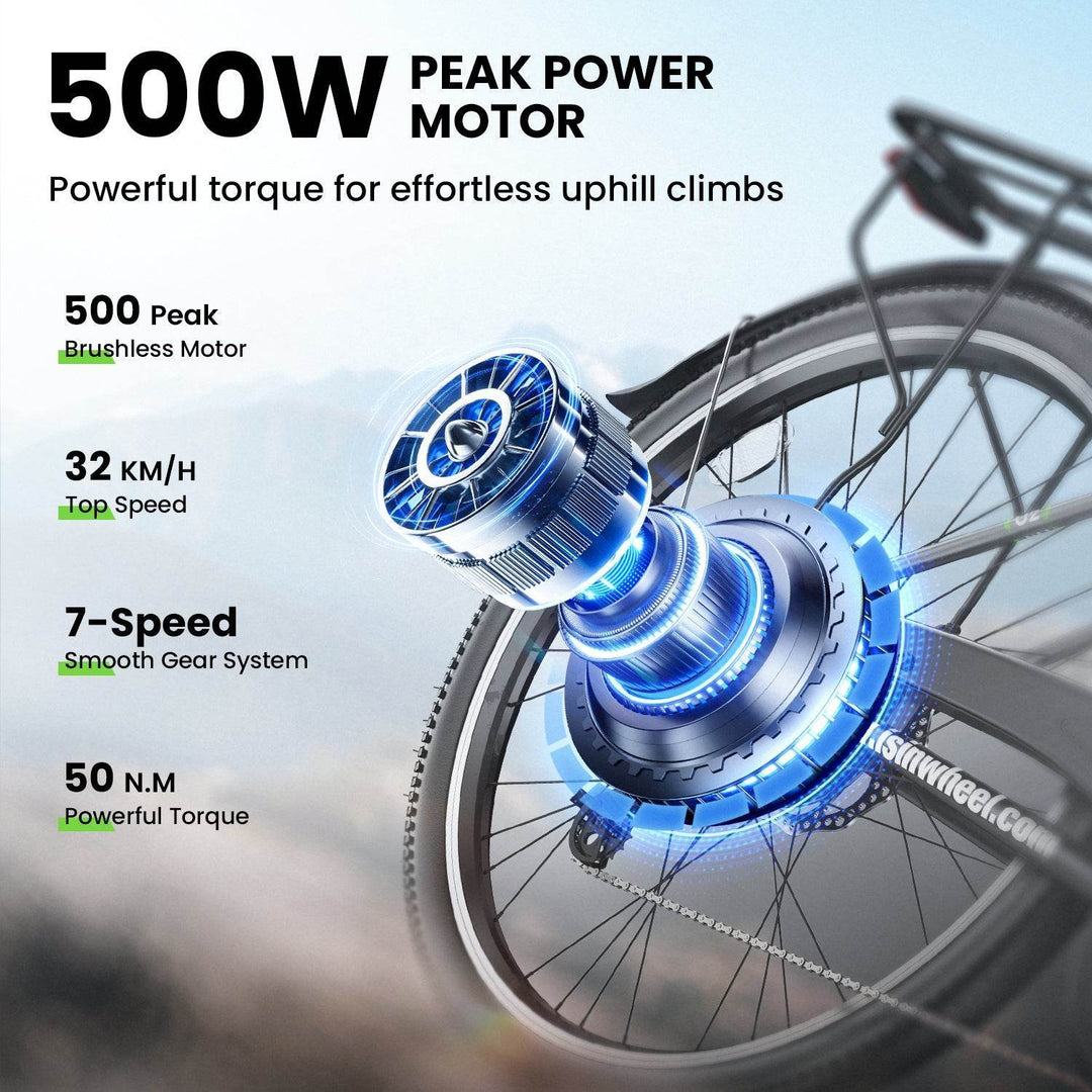 Finbike U2 Step-Thru Electric Bike - FinBike.com