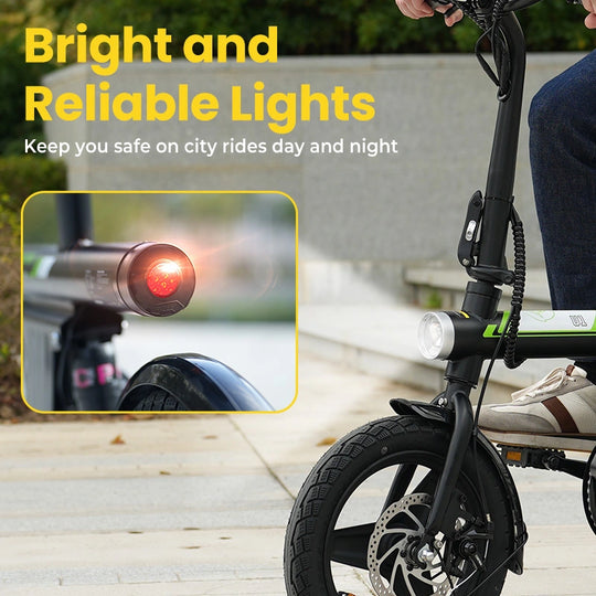 Finbike U1 Electric City Bike 36V 7.8Ah Battery 45km Max Range - FinBike.com