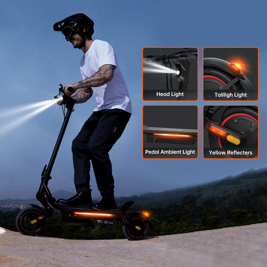 Finbike W8 Off-Road Electric Scooter 48V 14Ah Battery 45km/h Max Speed