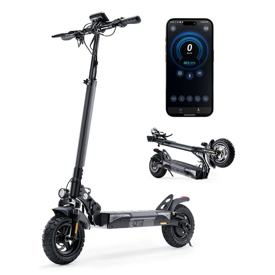 Finbike W9 Electric Scooter 48V 1000W Motor 10" Off-Road Tires