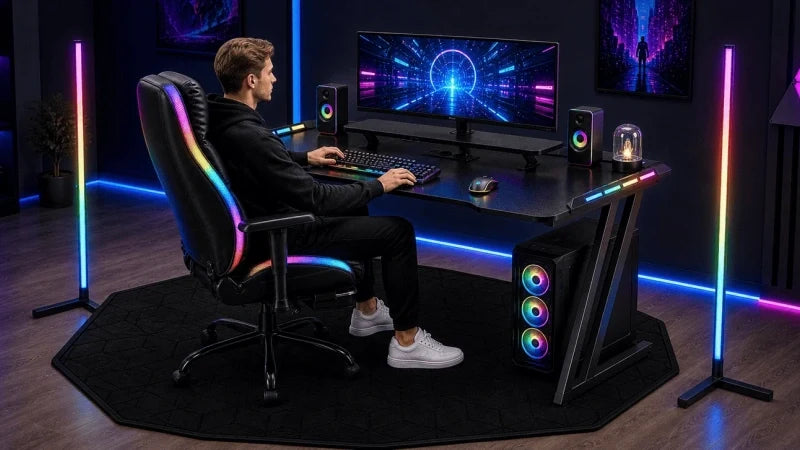 Level Up Your Corner: An Ambient RGB Desk Setup for First-Time Gamers