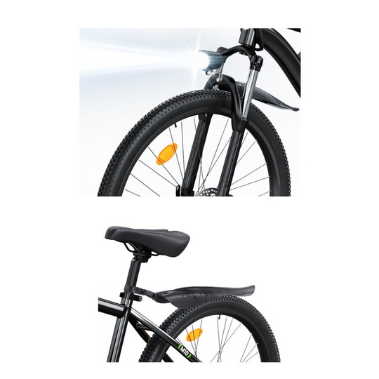 Finbike M10 Mudguard in bicicletta anteriore e posteriore