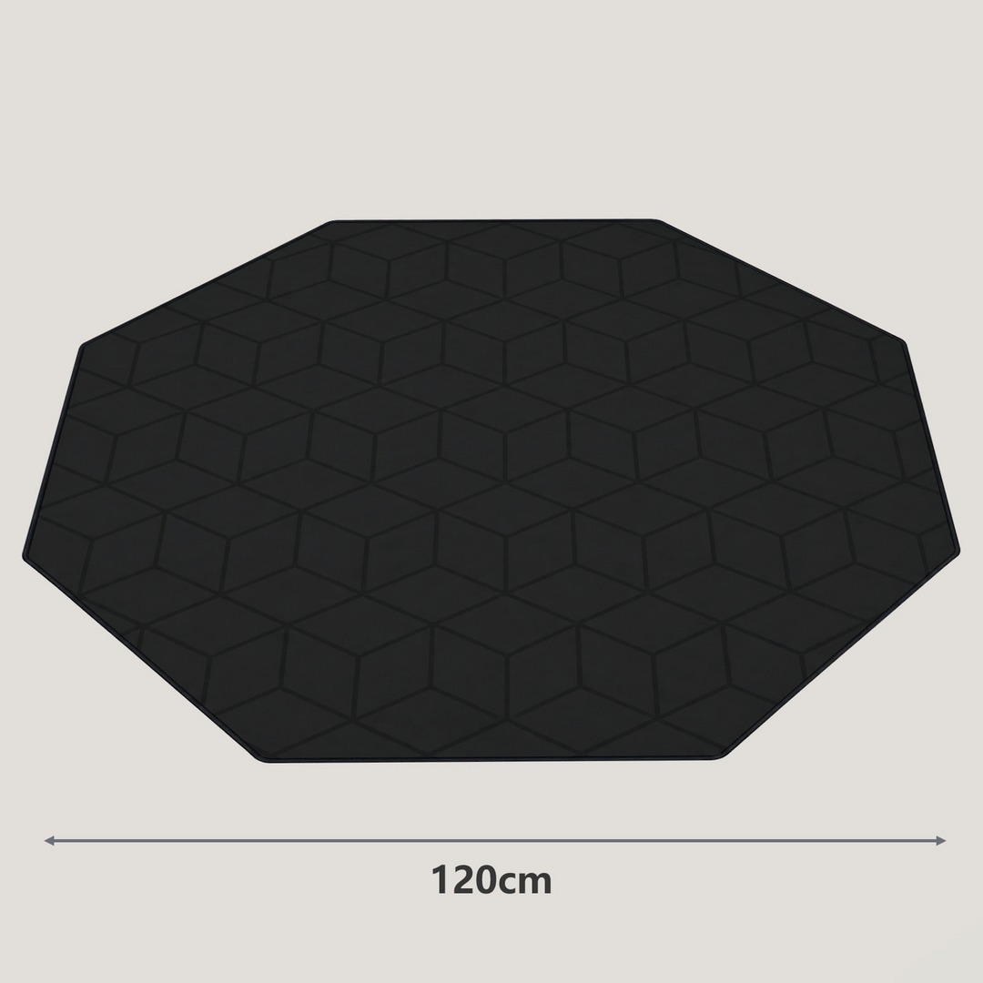 Noise-Cancelling Chair Mat Non-Slip Hardwood Floor Protector Rug Office Mat