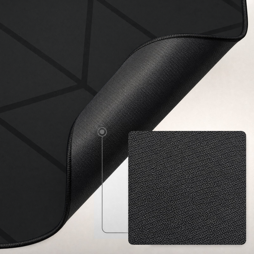 Noise-Cancelling Chair Mat Non-Slip Hardwood Floor Protector Rug Office Mat