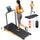 Jagjog JT52 2-in-1 Folding Treadmill with Bluetooth App & 3-Level Incline