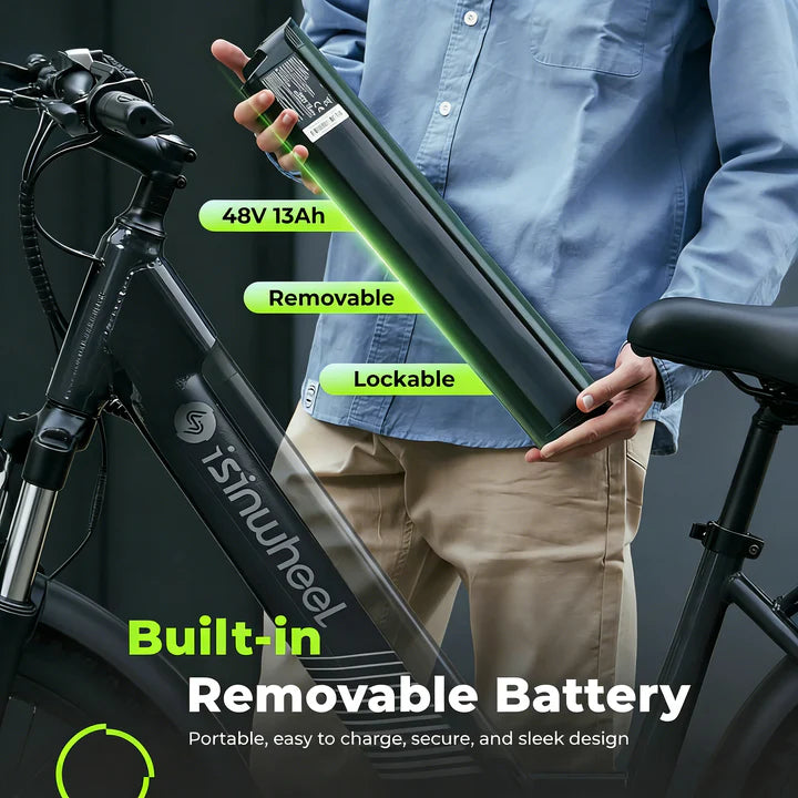 Finbike M60 Fat Tire Elcykel 250W – Off-Road Terrængående E-cykel