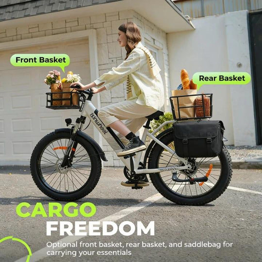 Finbike M60 Fat Tire Elcykel 250W – Off-Road Terrængående E-cykel