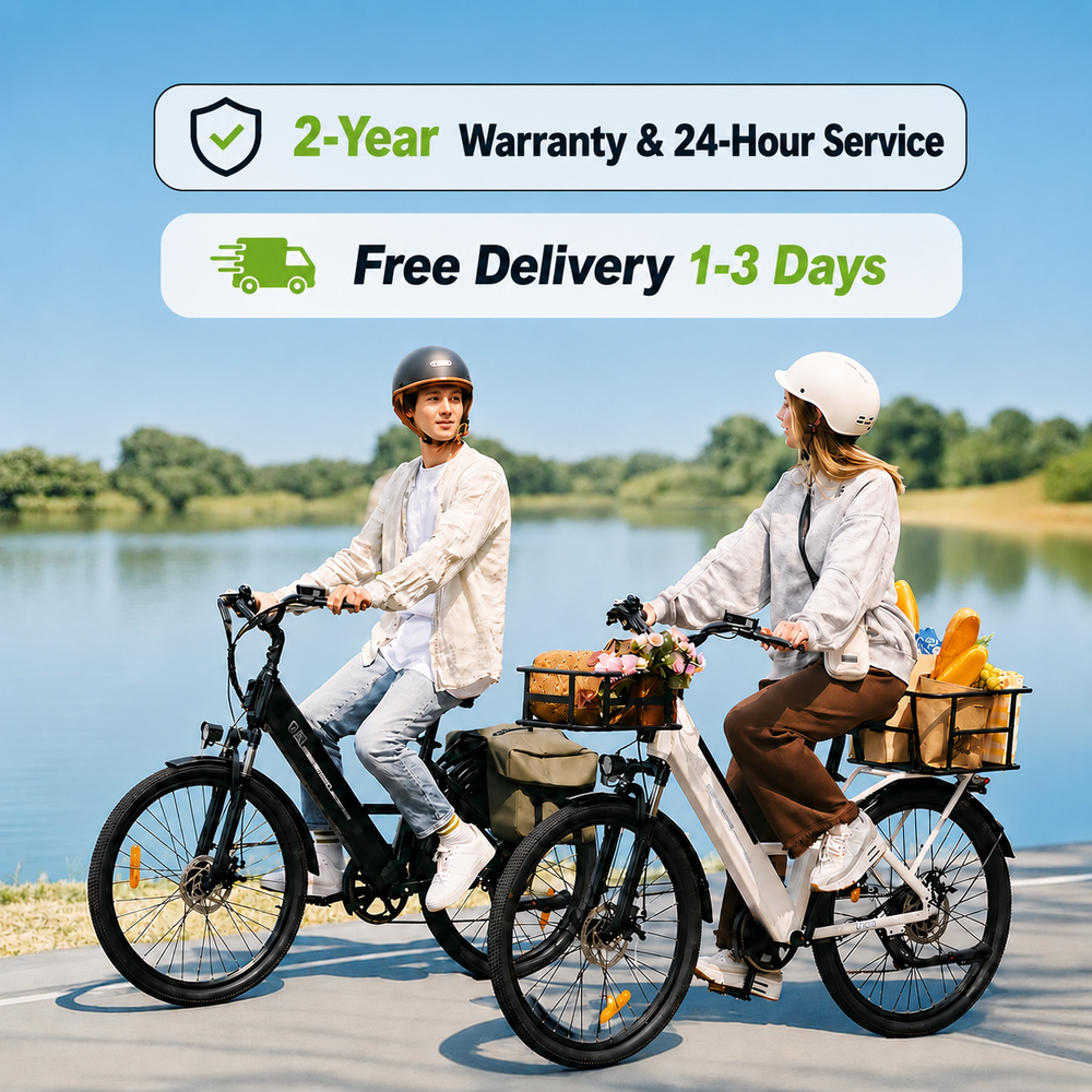 Finbike UcityS Trekking Electric Bike 36V 13Ah 88km Range