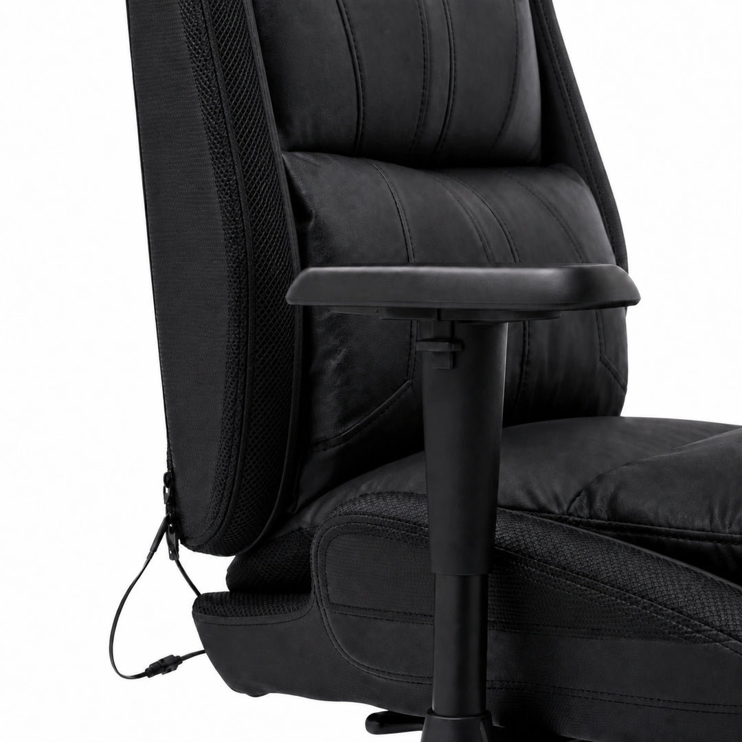 Gaming Chair with Adjustable Backrest, 3D Armrests & Ergonomic Lumbar Support