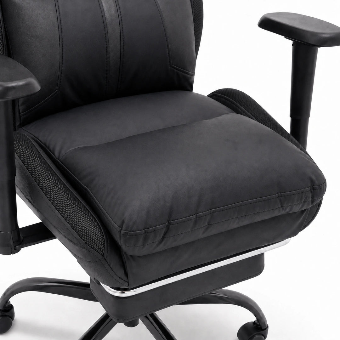 Gaming Chair with Adjustable Backrest, 3D Armrests & Ergonomic Lumbar Support
