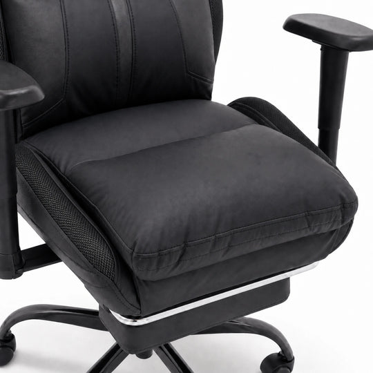 Gaming Chair with Adjustable Backrest, 3D Armrests & Ergonomic Lumbar Support
