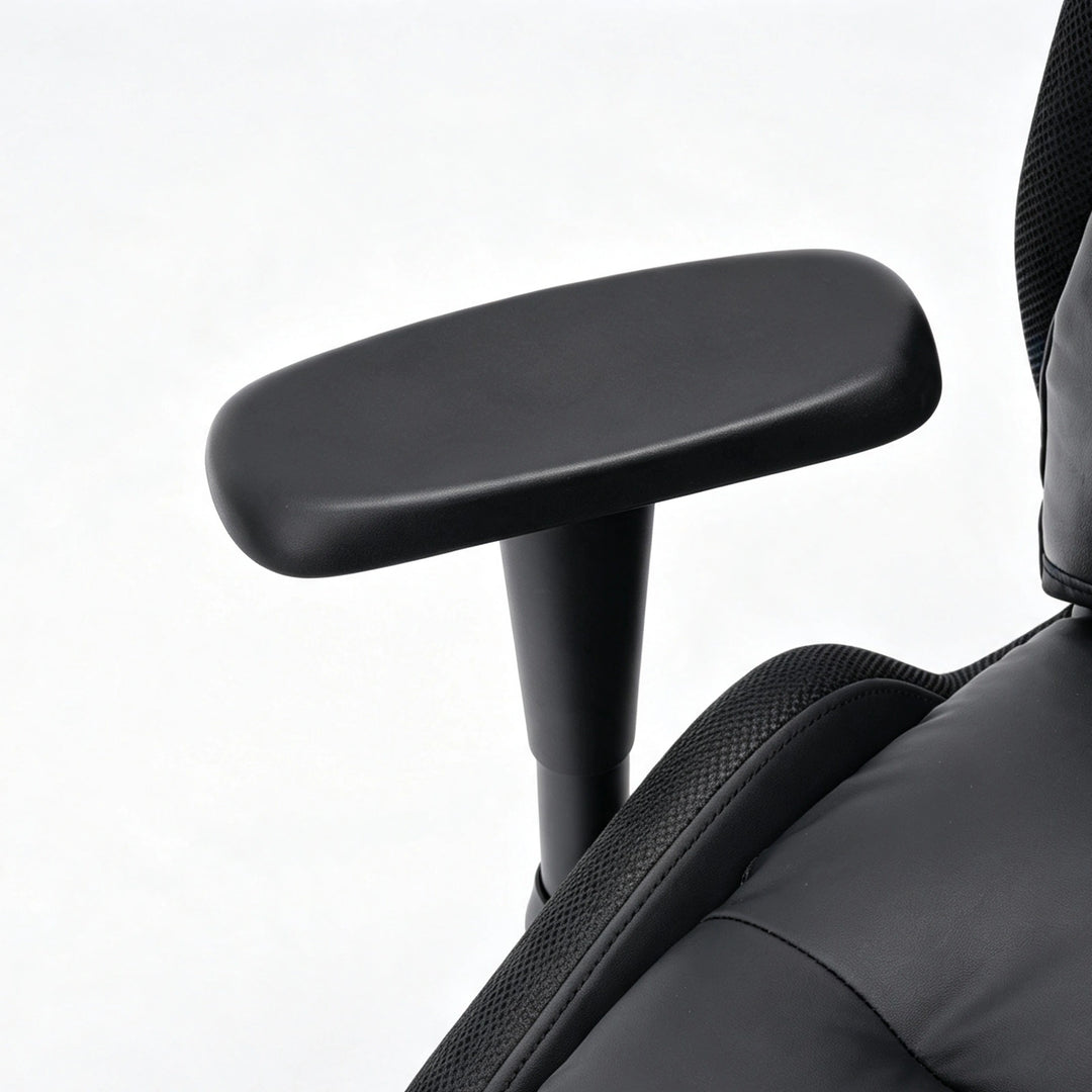Gaming Chair with Adjustable Backrest, 3D Armrests & Ergonomic Lumbar Support