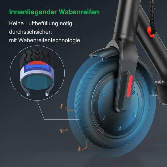 Finbike E9 E-Scooter mit ABE, 30 km Reichweite, 20 km/h, Legal in Deutschland