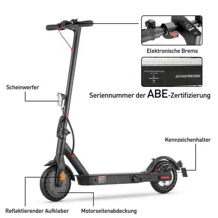 Finbike E9 Electric Scooter with ABE 350W Motor