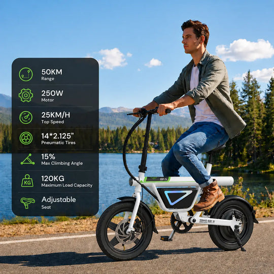 Finbike U1 Electric City Bike 36V 7.8Ah Battery 45km Max Range