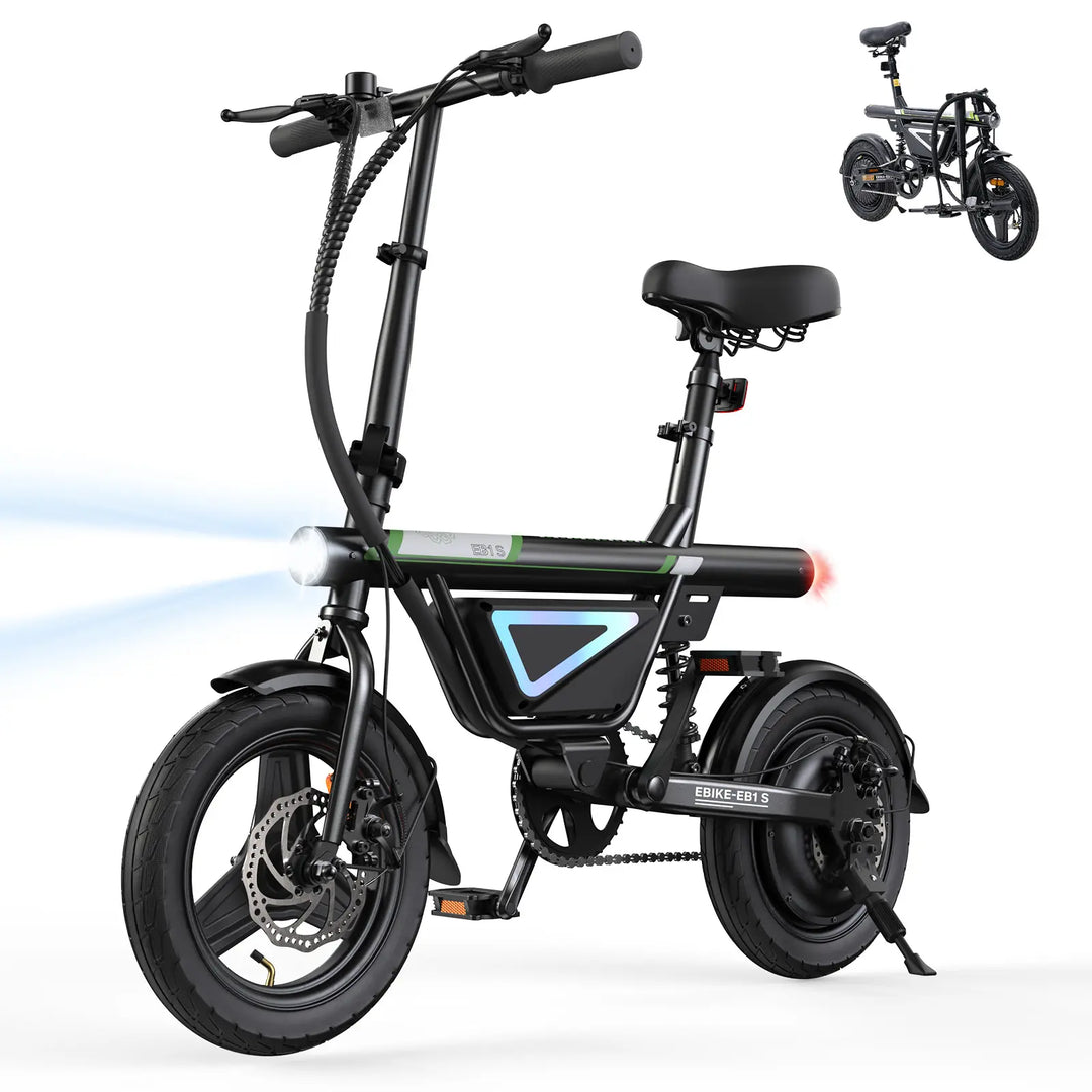 Finbike EB1S Elektrisk Citybike 36V 12Ah Batteri 50 km Rækkevidde