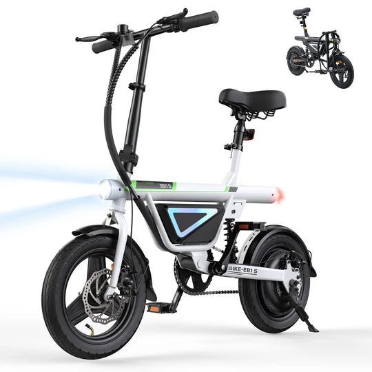 Finbike EB1S Elektrisk Citybike 36V 12Ah Batteri 50 km Rækkevidde