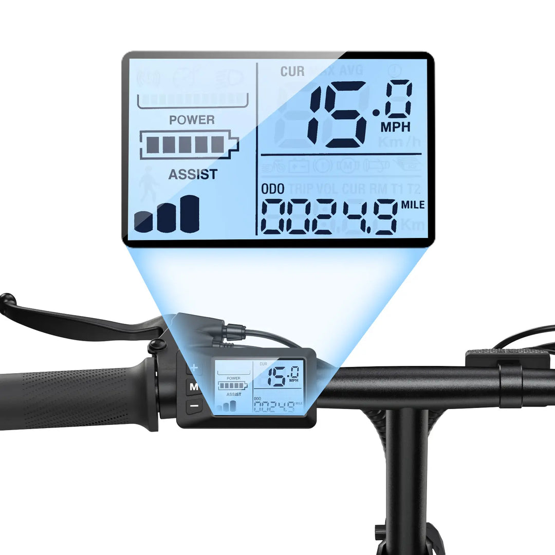 Finbike EB1S Elektrisk Citybike 36V 12Ah Batteri 50 km Rækkevidde