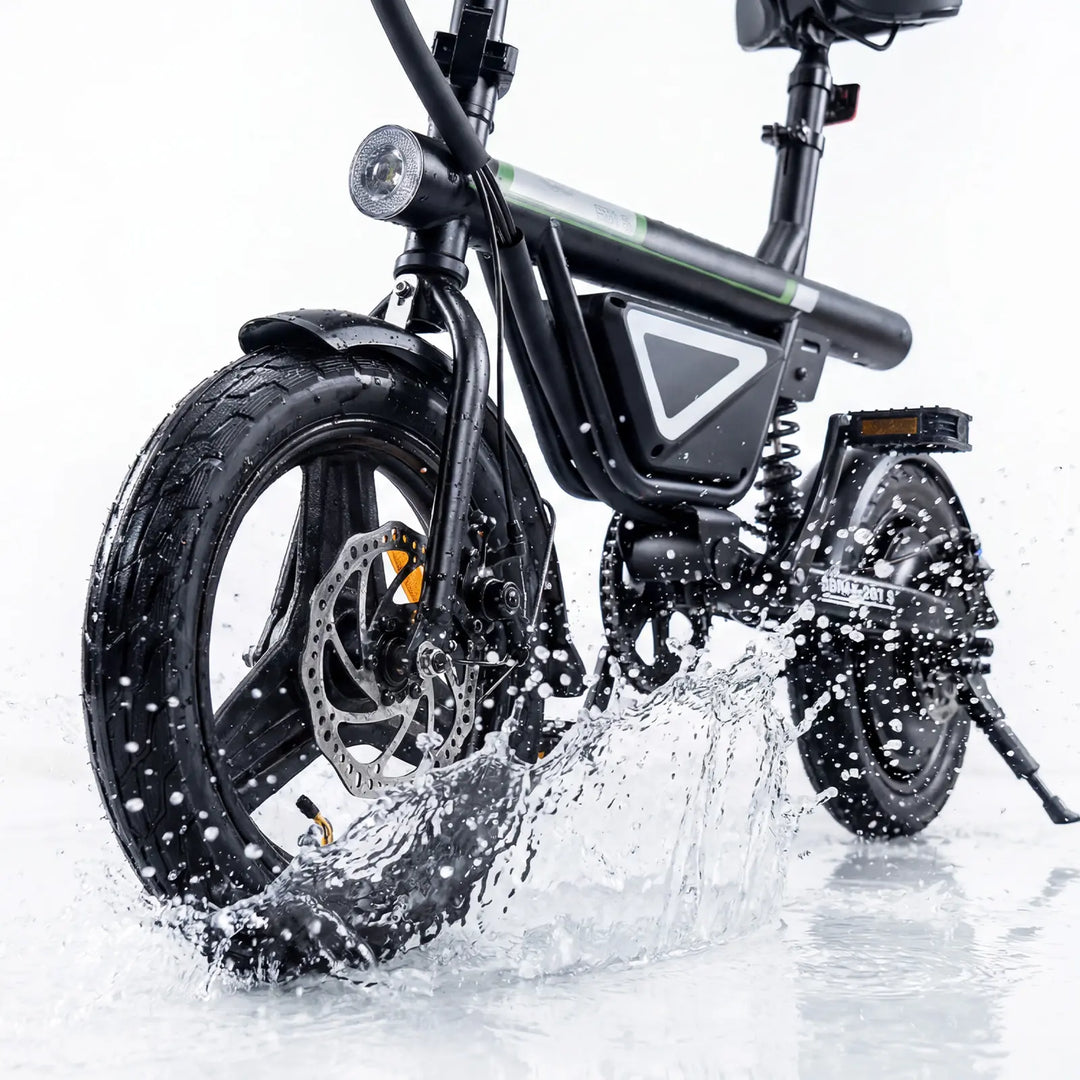 Finbike EB1S Elektrisk Citybike 36V 12Ah Batteri 50 km Rækkevidde