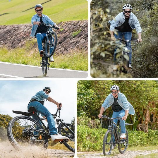 Finbike EB3 Hybrid Electric Bike 36V 10.4Ah Battery Up to 100km Range