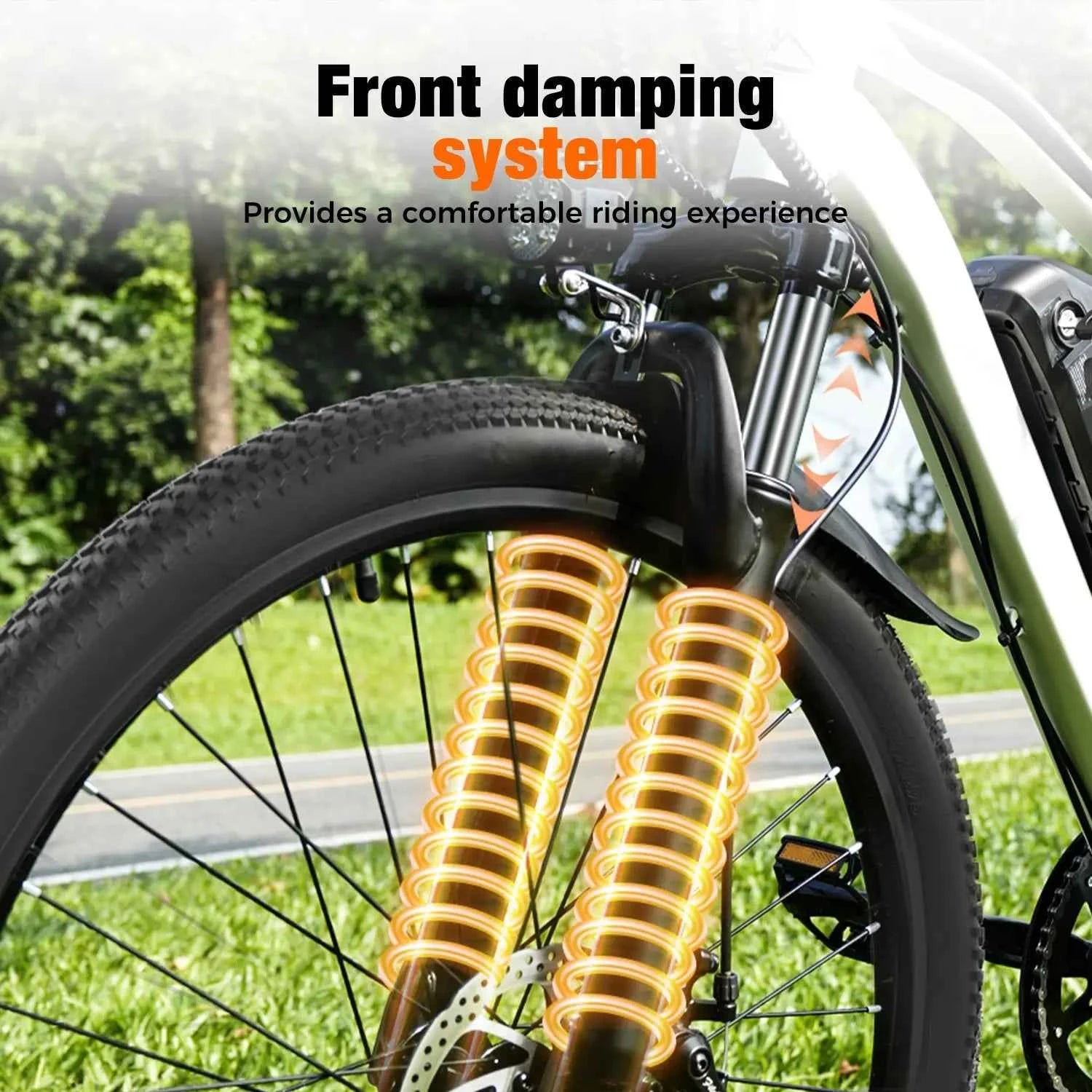 Finbike EB3 Hybrid Electric Bike 500W Motor 36V 10.4Ah Battery