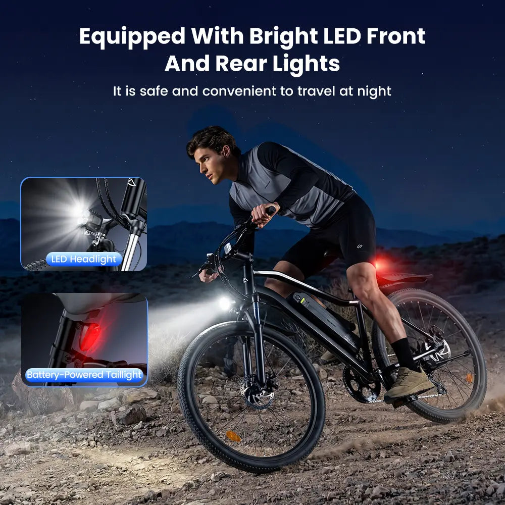 Finbike EB3S Elektrisk Mountainbike 36V 15Ah Batteri 250W Motor