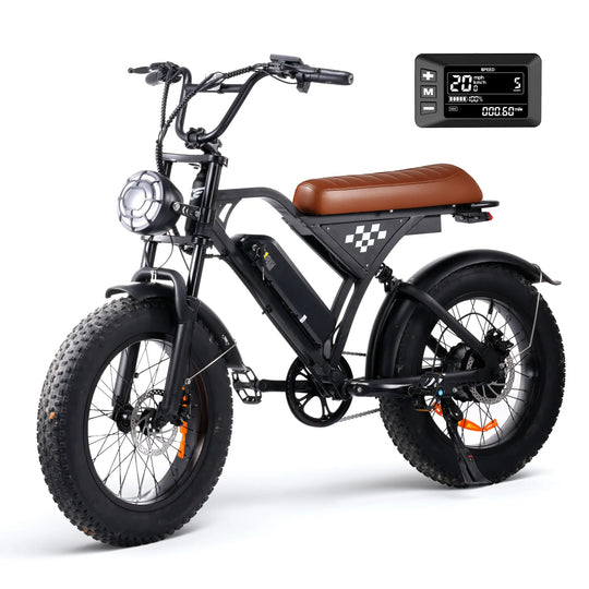 Finbike EB5 Elektrisches Dirtbike 20*4,0" Fat-Reifen 97 km Reichweite