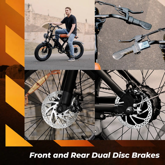 Finbike EB5 Elektrisches Dirtbike 20*4,0" Fat-Reifen 97 km Reichweite