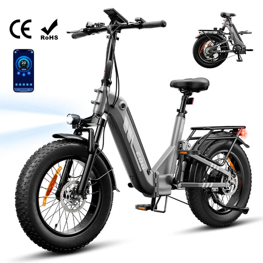 Finbike EB8 Fat Electric Bike 144km Range Torque Sensor with Hydraulic Disc Brakes