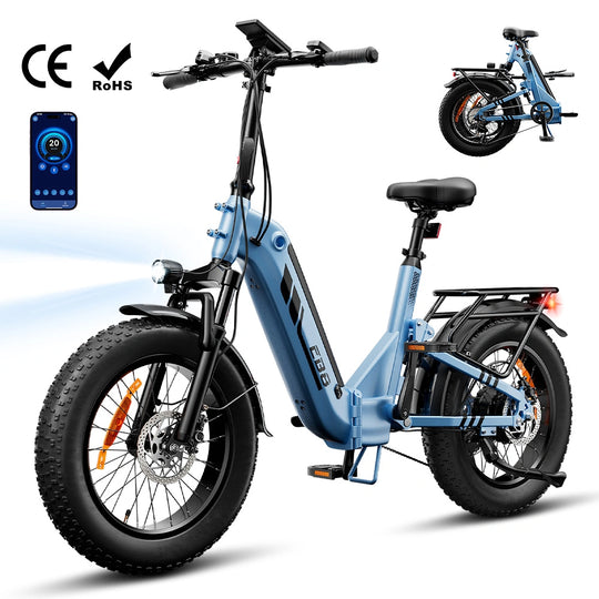 Finbike EB8 Fat Electric Bike 144km Range Torque Sensor with Hydraulic Disc Brakes