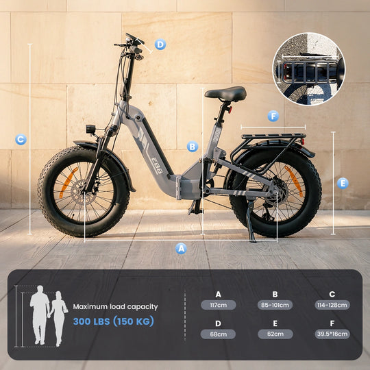 Finbike EB8 Fat Electric Bike 144km Range Torque Sensor with Hydraulic Disc Brakes
