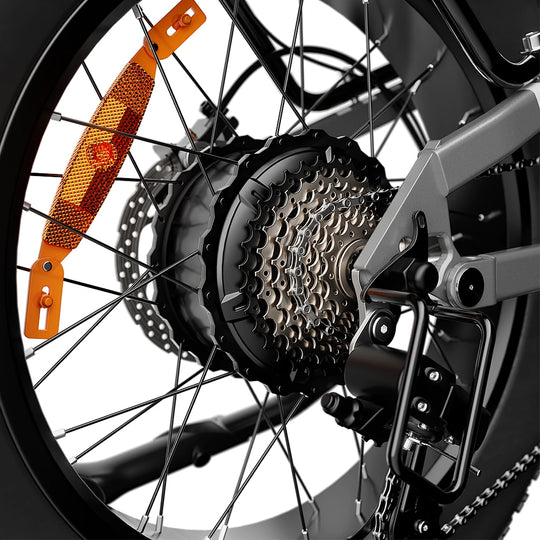 Finbike EB8 Fat Electric Bike 144km Range Torque Sensor with Hydraulic Disc Brakes