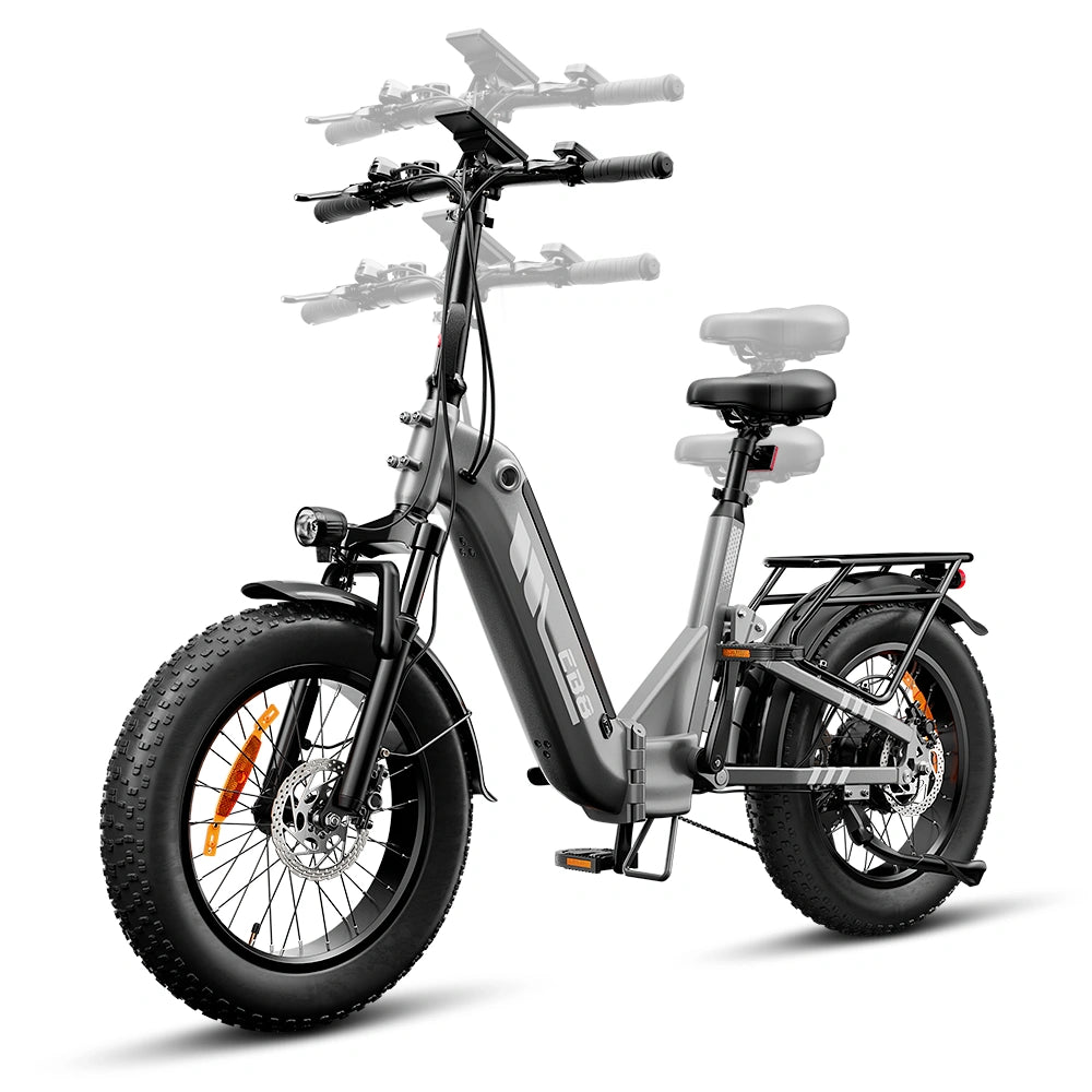 Finbike EB8 Fat Electric Bike 144km Range Torque Sensor with Hydraulic Disc Brakes
