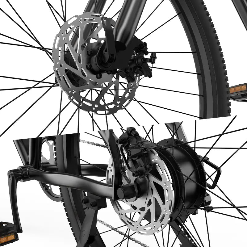 Finbike M10 Mountain Electric Bike 36V 10.4Ah 35km/h Speed - FinBike.com