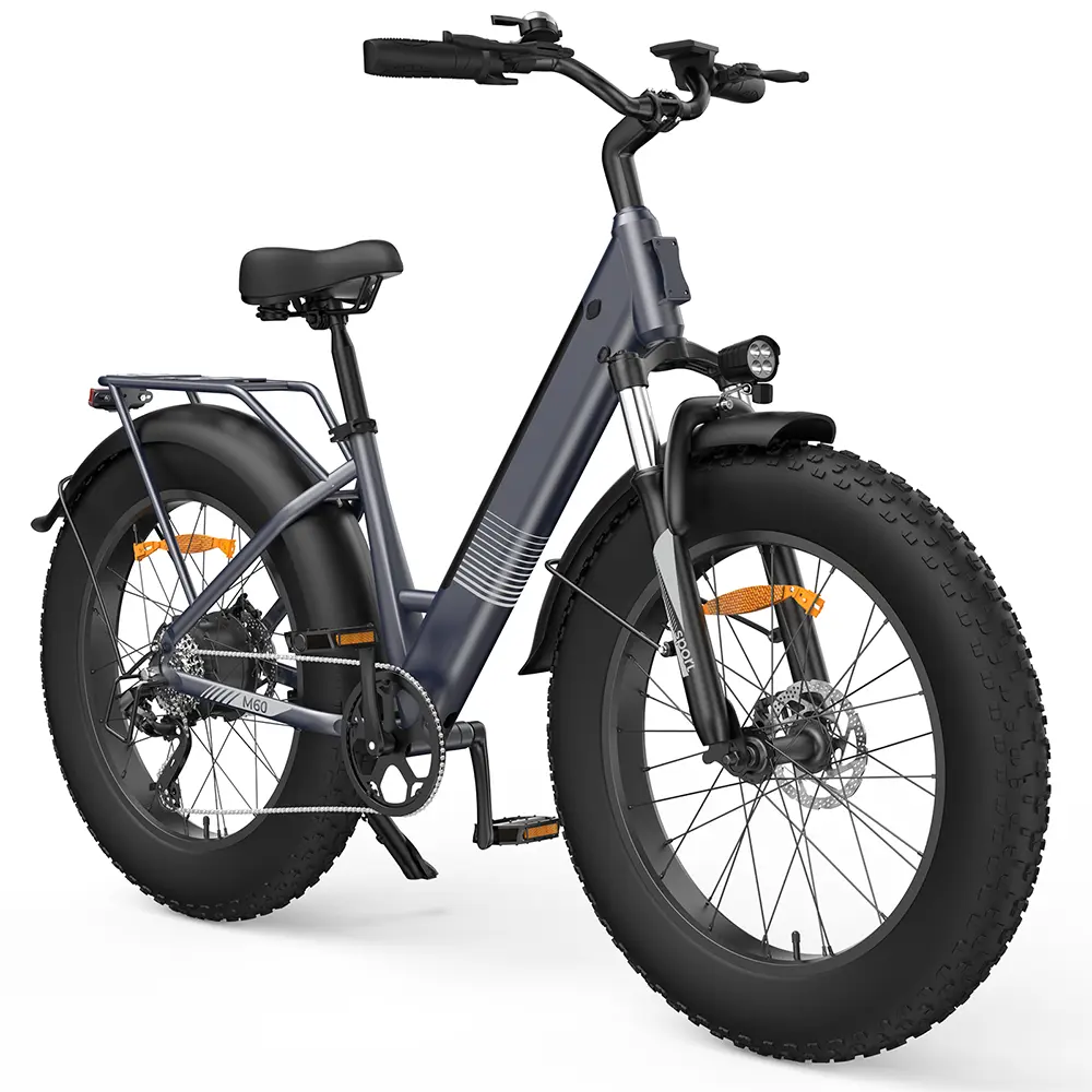 elektrofahrrad fatbike e-bike Fat Tire Elektrofahrrad 250W – Finbike M60 Offroad E-Bike – FinBike.com