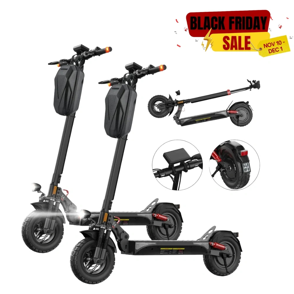 Finbike T4 Electric Scooter 48V 12.5Ah Battery with ABE