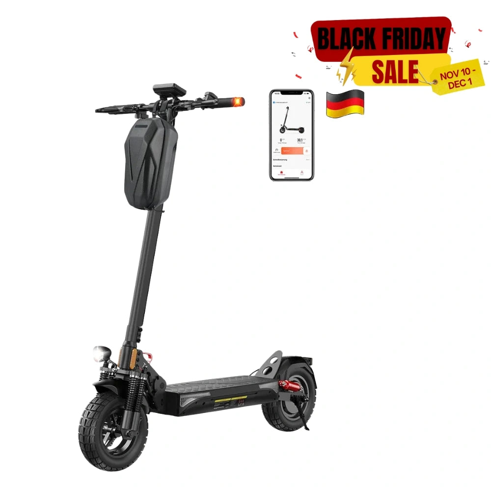 Finbike T4 Electric Scooter 48V 12.5Ah Battery with ABE