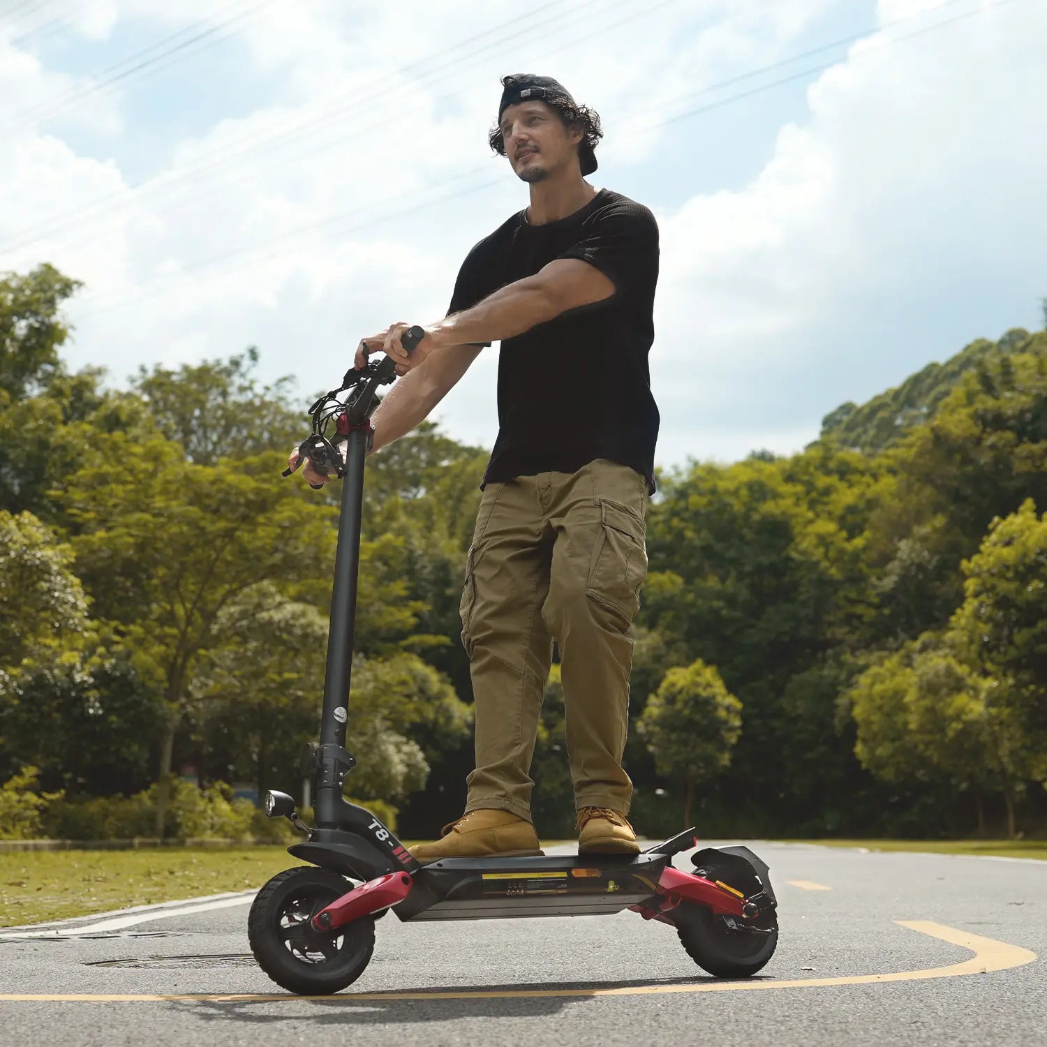 Finbike T8 Electric Scooter with ABE 48V 15Ah 100km Range