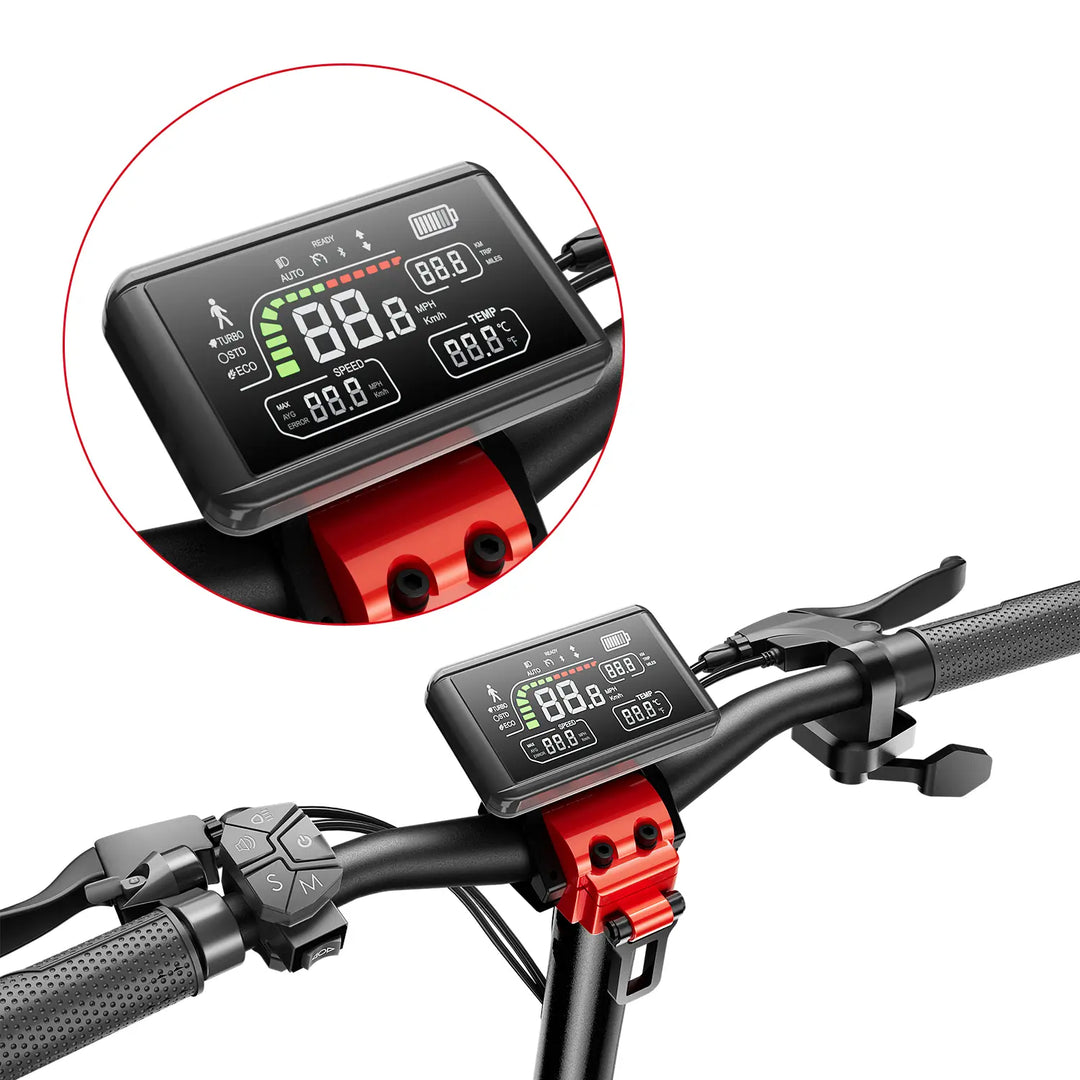 Finbike T8 Electric Scooter 48V 15Ah Battery 100km Range with ABE - FinBike.com