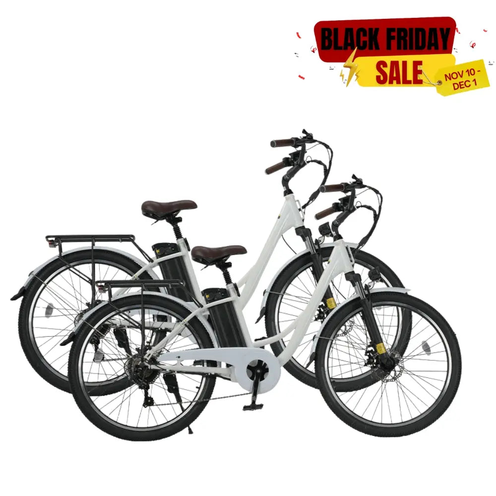 Finbike U2 Step-Thru Electric Bike 36V 13Ah Battery 75km Range - FinBike.com