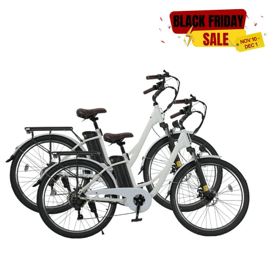 Finbike U2 Step-Thru Electric Bike 36V 13Ah Battery 75km Range - FinBike.com