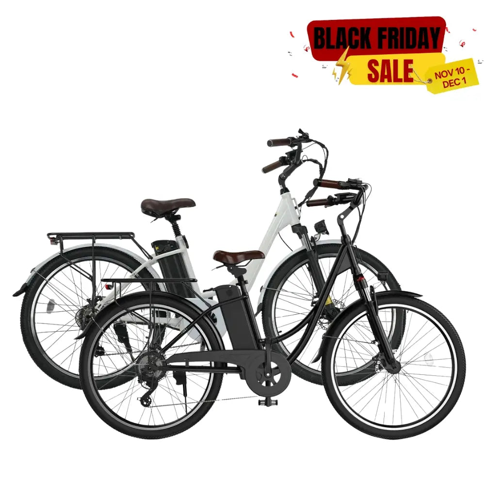 Finbike U2 Step-Thru Electric Bike 36V 13Ah Battery 75km Range - FinBike.com