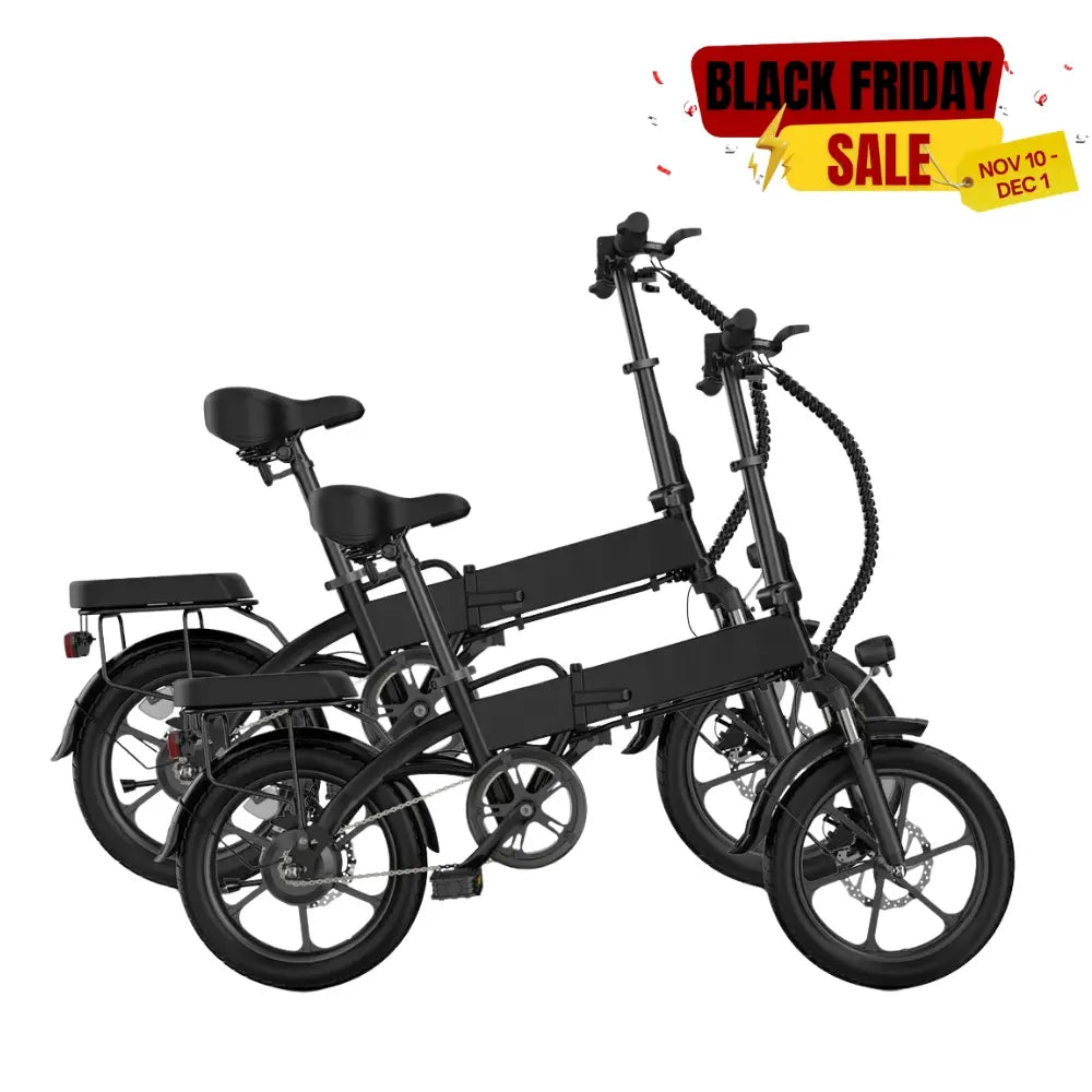 Finbike U3 Folding Electric Bike 250W 55km Range 2-3h Charge - FinBike.com
