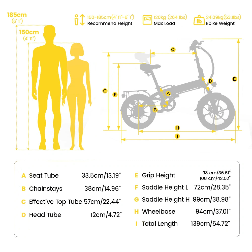 Finbike U3 Folding Electric Bike