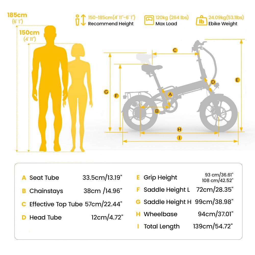 Finbike U3 Folding Electric Bike - FinBike.com