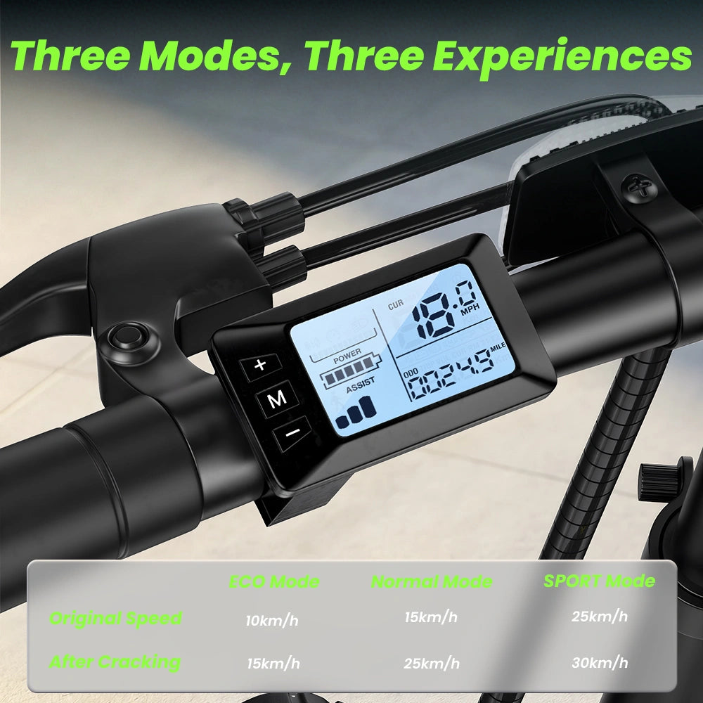 Finbike U4 Commuter Electric Bike 36V 10.4Ah Battery 88km Range