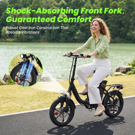 Finbike U4 Commuter Electric Bike 36V 10.4Ah Battery 88km Range