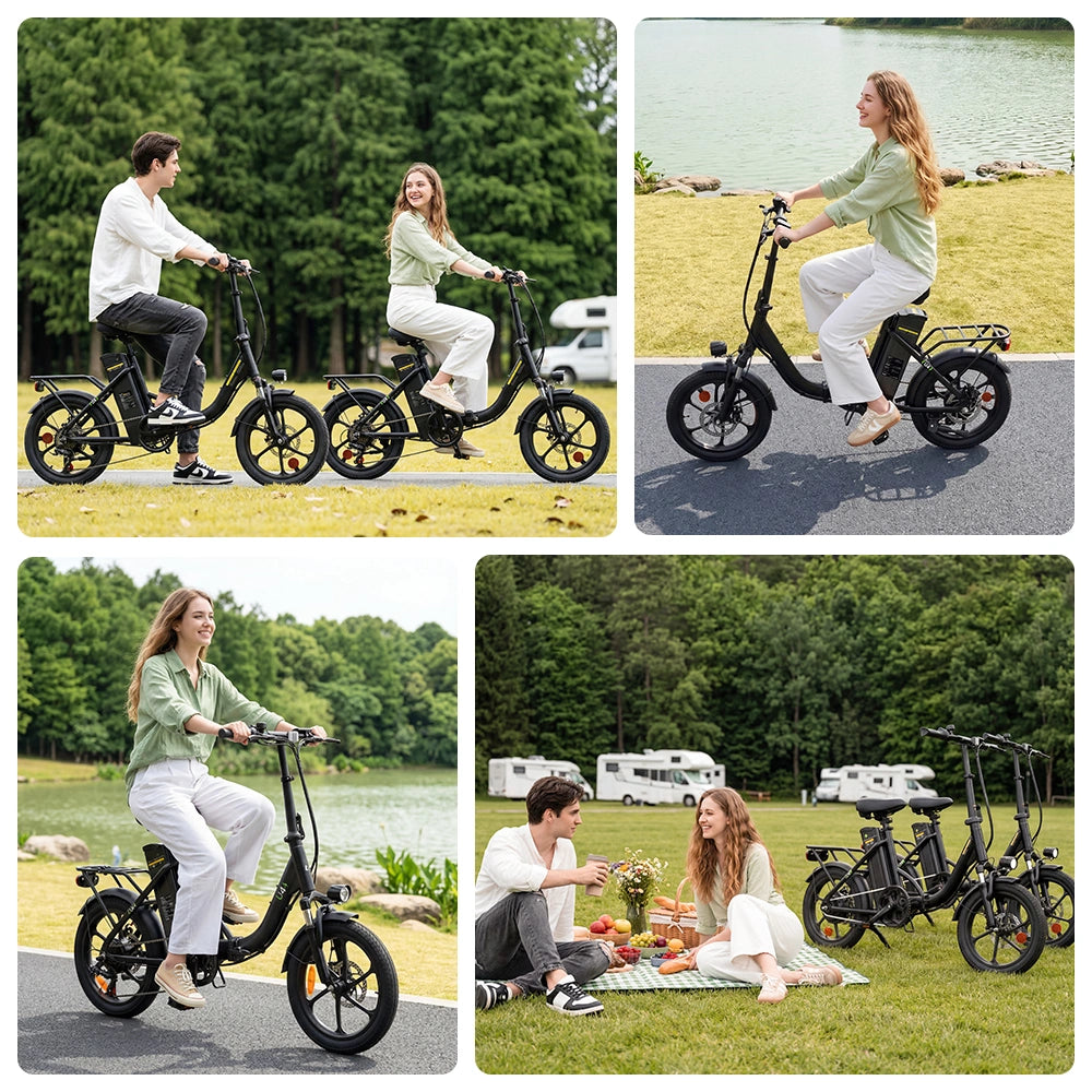 Finbike U4 Commuter Electric Bike 36V 10.4Ah Battery 88km Range
