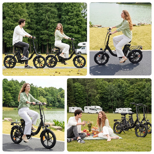 Finbike U4 Commuter Electric Bike 36V 10.4Ah Battery 88km Range