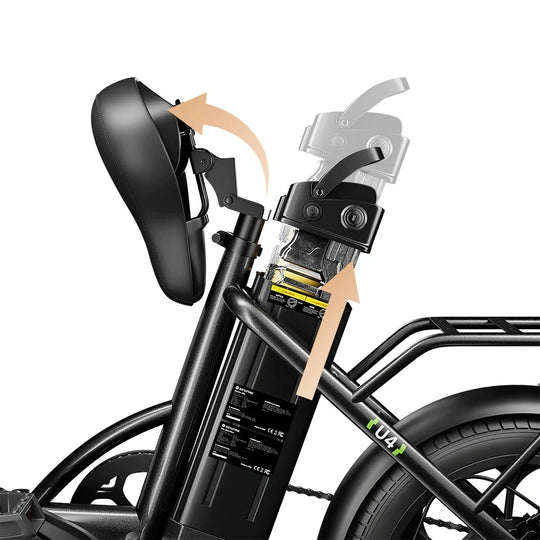 Finbike U4 Commuter Electric Bike 36V 10.4Ah Battery 88km Range